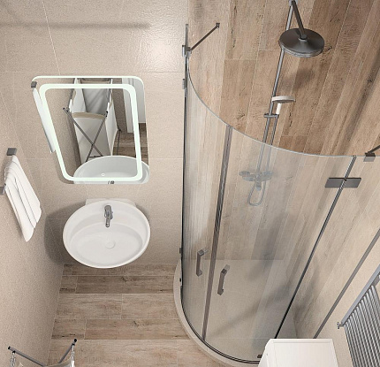 Керамогранит Creto  Lille бежевый 60,7х60,7
