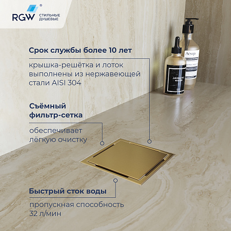 RGW Drain Leo 60210210-06