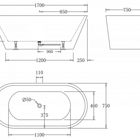 BelBagno  BB61-1700-W0