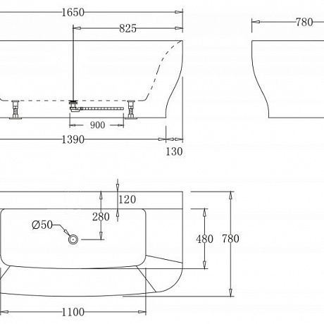 BelBagno  BB74-1650-W0