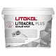 Дисперсионный клей белого цвета Litokol Litoacril Plus, 5 кг