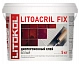 Дисперсионный клей белого цвета Litokol Litoacril Fix, 5 кг