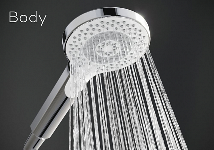 Душевая система KLUDI DIVE DUAL SHOWER SYSTEM 6907905-00 с термостатом