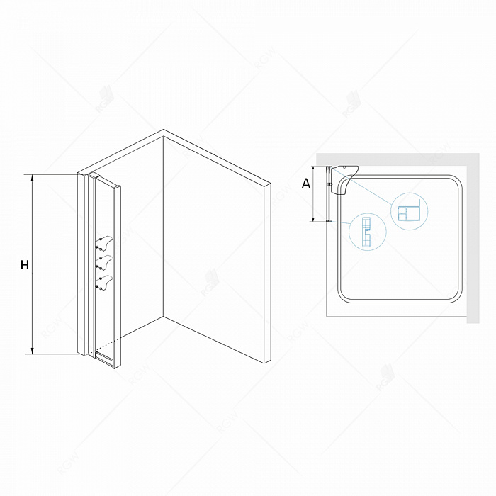 Боковая панель  RGW  03064230-11  30x195 см