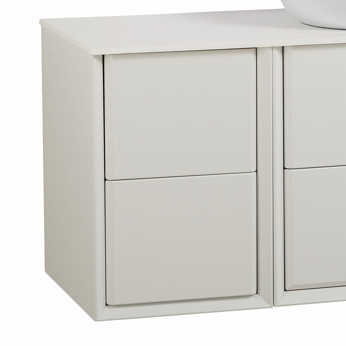 BELLAGIO Шкафчик подвесной совместимый с базой под раковину 54717 Bianco opaco  35x46x48