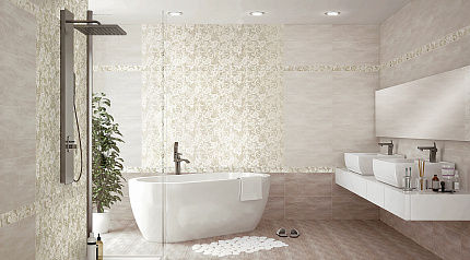 Бордюр Azori Pandora Crema Orient 7,5x63