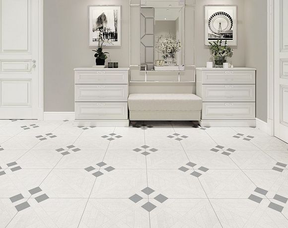Керамогранит New Trend Creta. Фото в интерьере