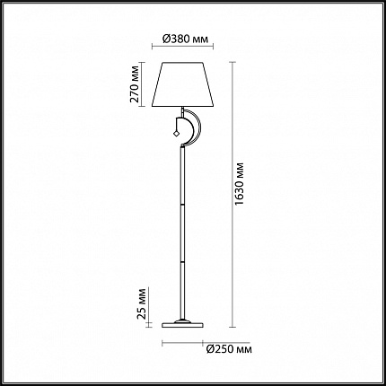 Торшер Lumion Leah 4469/1f Neoclassi