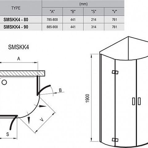 Ravak Smartline 3S277A00Y1