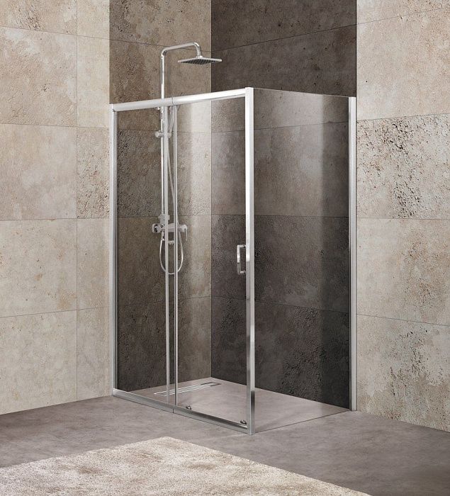 Душевой уголок BELBAGNO UNIQUE-AH-1 UNIQUE-AH-1-110/125-80-C-Cr
