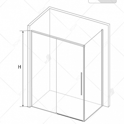Душевой уголок RGW Stilvoll 32324240-011 140x100x195 см