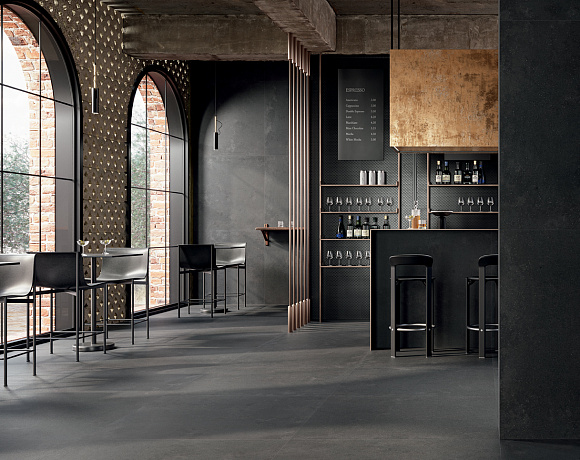 Керамогранит Imola Ceramica Replay. Фото в интерьере