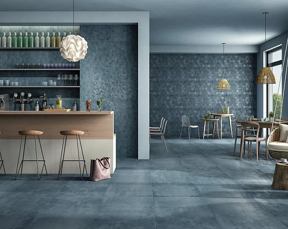 Керамогранит Creto Foil. Фото в интерьере