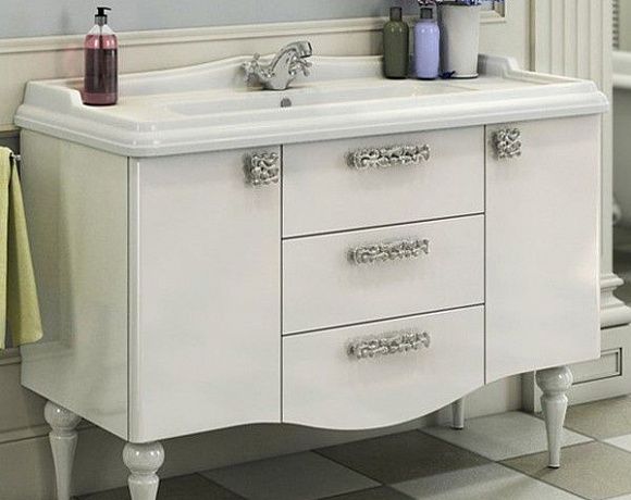 Мебель для ванной Comforty Монако. Фото в интерьере