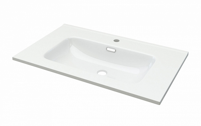 Керамическая раковина 50201 Bianco, 75x46x19
