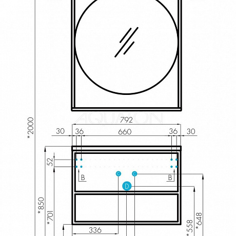 Акватон Лофт 1A242602LTDU0