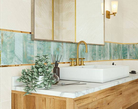 Керамогранит New Trend Emerald. Фото в интерьере