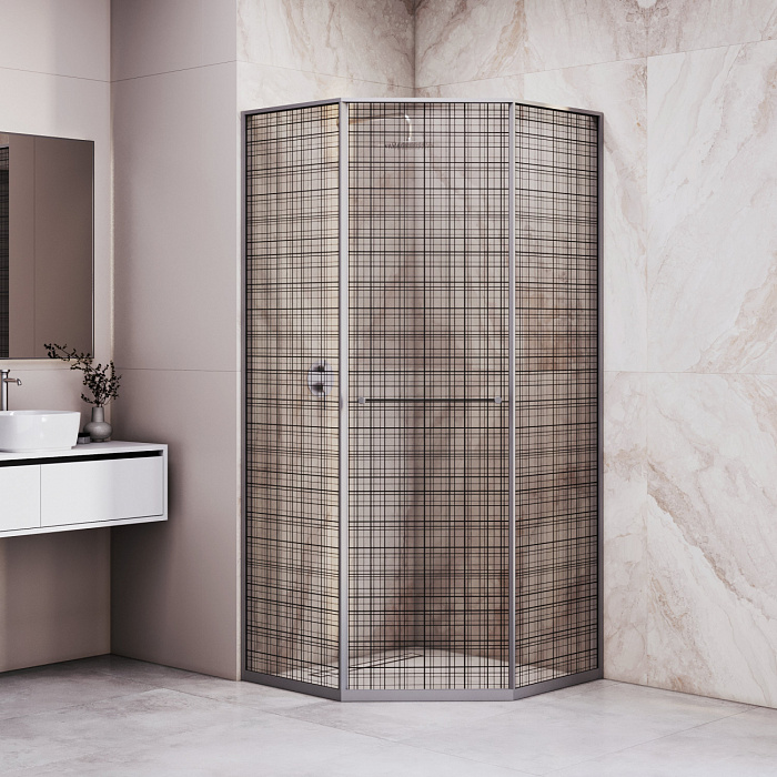 Душевой уголок RGW  33328299-2410L 90x90x200 см