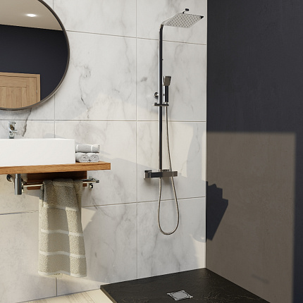 Душевая стойка RGW Shower Panels 21140122-01 120x26 см