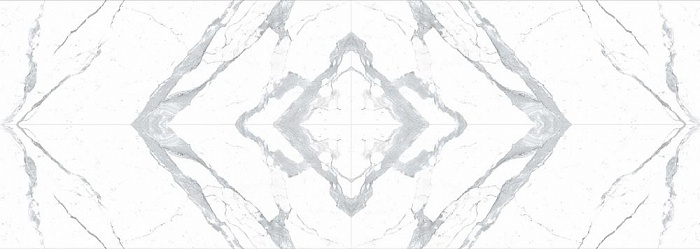Керамогранит Laminam I Naturali Marmi Bianco Statuario Venato Lucidato Bookmatch face A 1000x3000x5.6