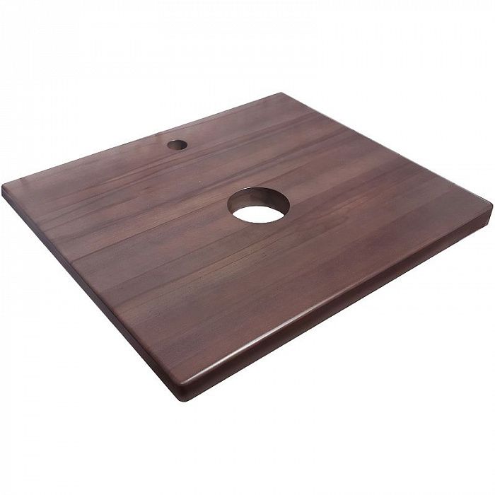 Wood.06.60/DW Столешница для тумбы Wood 60 бук темное дерево JORNO