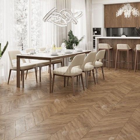 Alpine Floor Chevron Alpine LVT ECO 20-10