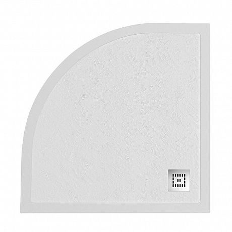 BelBagno Uno TRAY-MR-UNO-R-90-550-35-W-CR