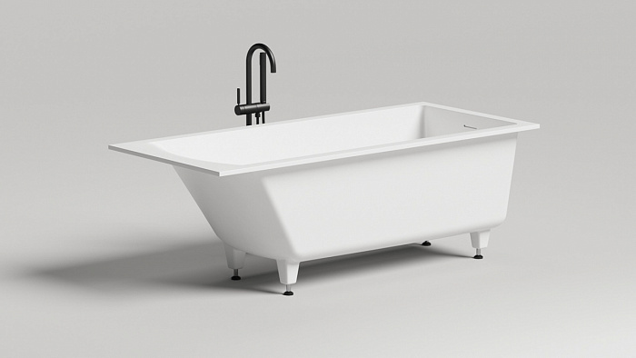 104313MF Ванна встраиваемая Salini Cascata 104313MF 170,6x75,1 см