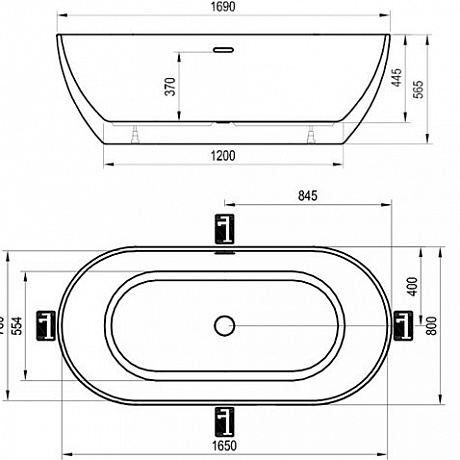 Ravak Freedom XC00100020