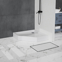BelBagno  TRAY-BB-P-90-15-W