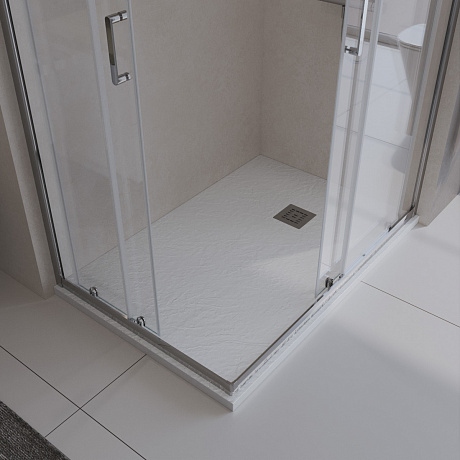 BelBagno Uno TRAY-MR-UNO-AH-120/80-35-W-CR