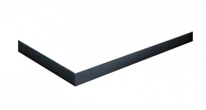 TRAY-AS-A-100-100-SCR-NERO Экран для поддона из искусственного мрамора, чёрный