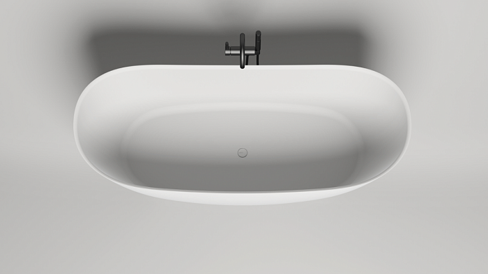 101811SM Ванна отдельностоящая Salini Noemi 101811SM 185x80 см