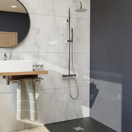 Душевая стойка RGW Shower Panels 21140121-01 120x26 см