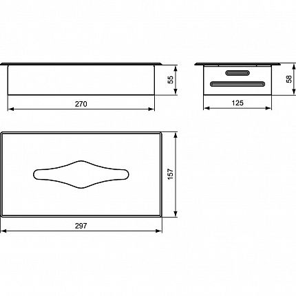 Держатель для салфеток Ideal Standard IOM A9133MY