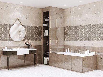 Декор Eletto Ceramica TERRAZZO MOCCA CHLOE  587572002