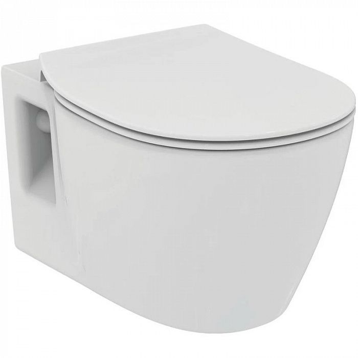 Унитаз подвесной Ideal Standard Connect E822301 безободковый, с микролифтом