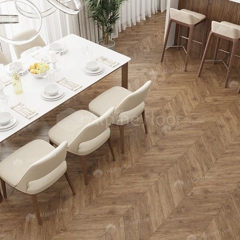 Alpine Floor Chevron Alpine LVT ECO 20-10