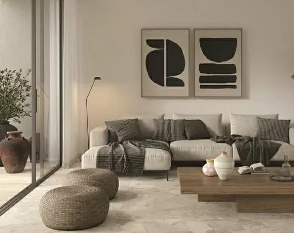 Керамогранит Imola Ceramica Crew bitter. Фото в интерьере