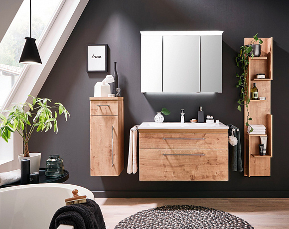 Мебель для ванной Puris Cool Line. Фото в интерьере