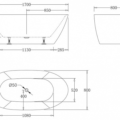 BelBagno  BB77-1700-W0