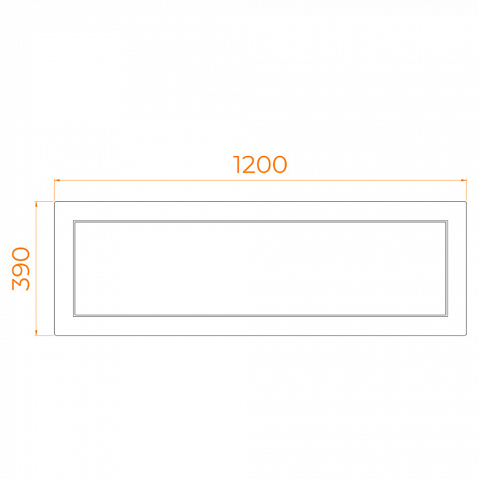 Экран для поддона RGW  16230911-12a 120 "a" h39 см