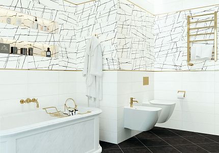 Бордюр New Trend Tenor Gold 60x1,3