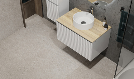 Coss.01.80/P/W-DG/JR Тумба Cossety 80 подвесная Белый/Дуб Мавелла голд белый JORNO