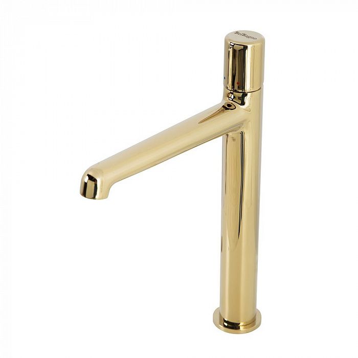 UNO Смеситель для накладных раковин, без донного клапана, золото UNO-LMC-ORO-W0