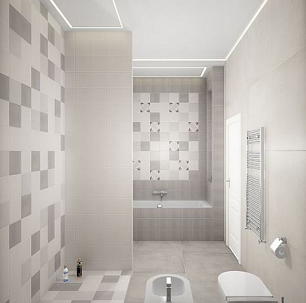 Керамогранит Creto  Marrakesh светло-серый 18,6х18,6