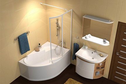 Набор петель и кронштейнов Ravak Brilliant B SET BVS2-L 100 хром