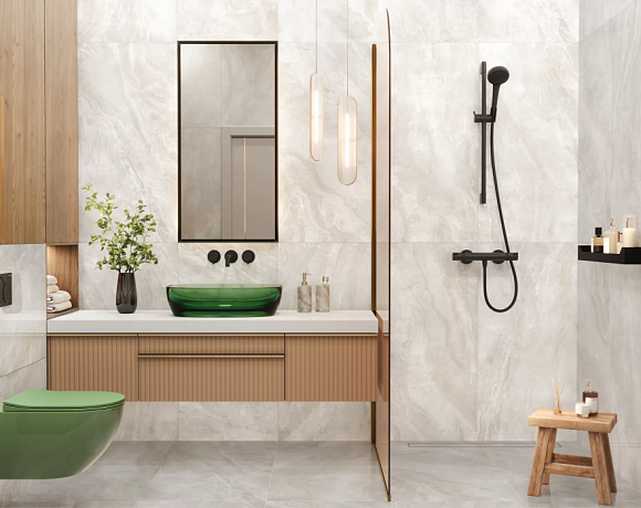 Керамогранит New Trend Jast. Фото в интерьере