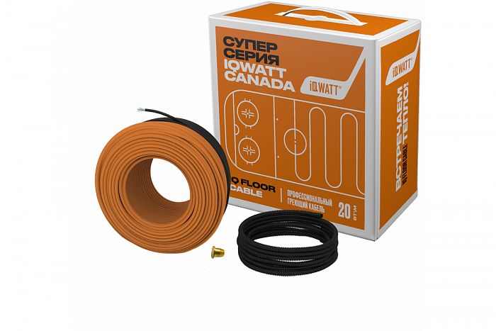 IQWATT FLOOR CABLE 15 - теплый пол в стяжку