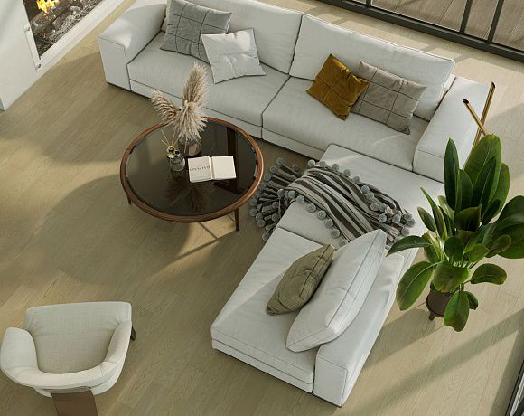 Quartz Parquet Классик 7/1.2 мм. Фото в интерьере